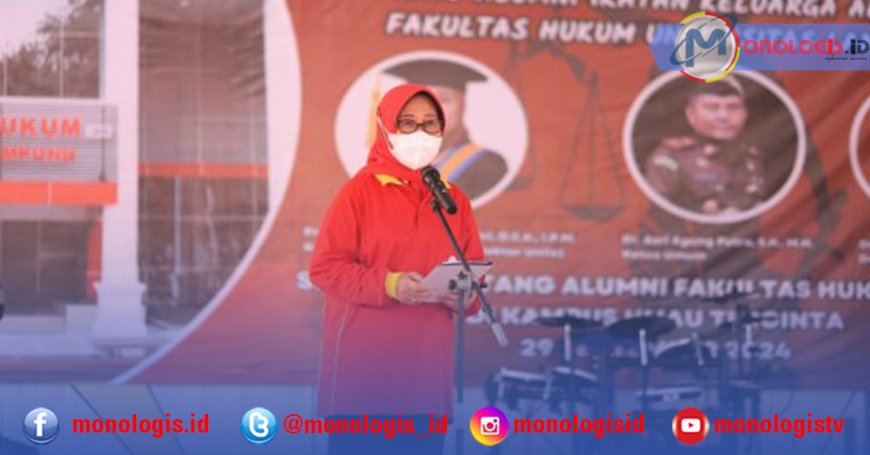 Rayakan Dies Natalis Ke-59, FH Unila Gelar Jalan Sehat