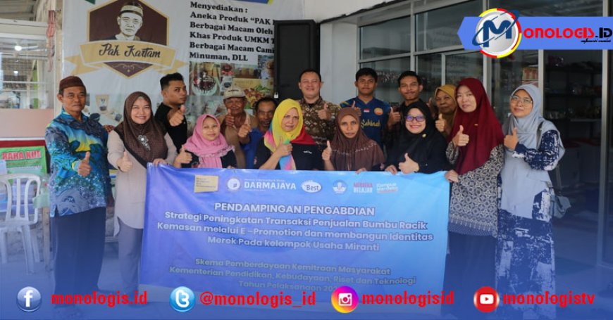 Dosen Darmajaya Bantu Bumbu Pak Kartam Berkembang! Begini Cara Meningkatkan Penjualan di Era Digital