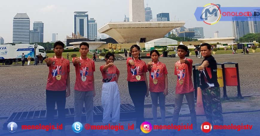 Atlet Taekwondo Tulangbawang Barat Raih 4 Emas dan 1 Perak di Kejurnas CNN Championship 2024