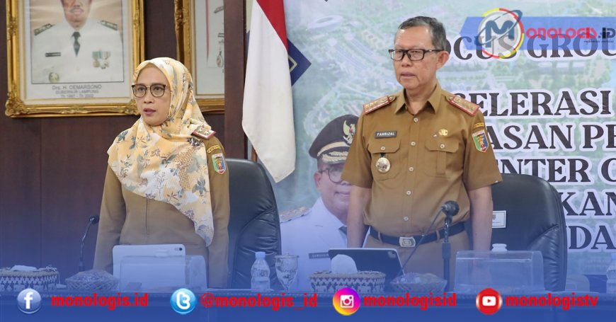 Sekdaprov Lampung Buka FGD Pengembangan Kawasan Kota Baru