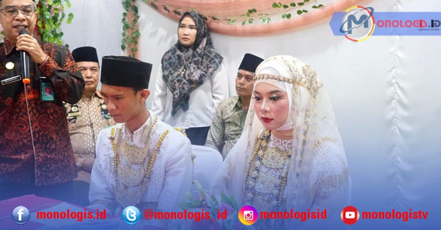 Gratis, Pasangan Pengantin Ini Akad Nikah di MPP Tulangbawang