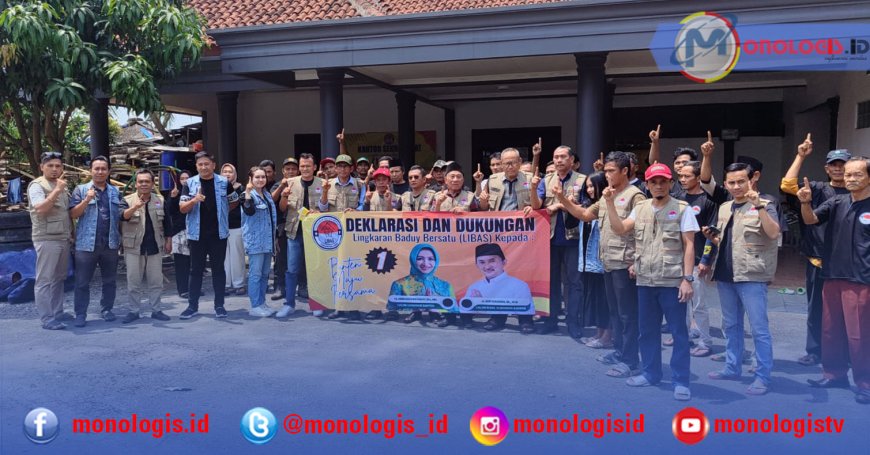 Lingkar Baduy Bersatu Dukung Airin-Ade
