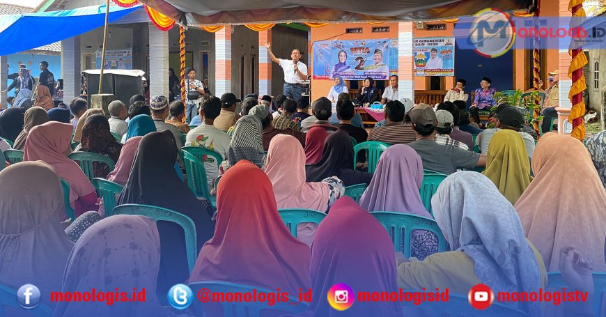 Agus Istiqlal Ajak Masyarakat Pesisir Barat Menangkan Setia