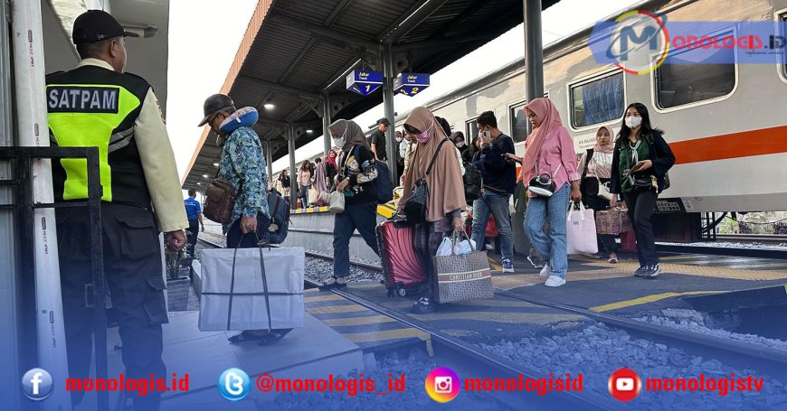 KAI Tanjungkarang Targetkan 987 Ribu Penumpang Tahun Ini