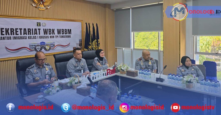 Kemenkumham Banten Ikuti Arahan Menteri Imigrasi dan Pemasyarakatan