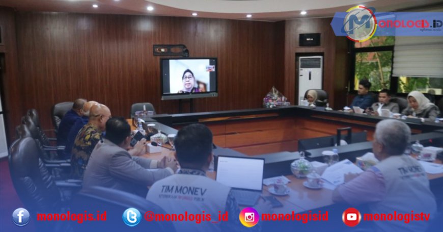 Unila Terima Kunjungan Monev KI Lampung