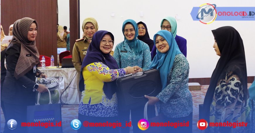 Pj Ketua TP PKK Lampung Buka Bimtek Pengolahan MPASI
