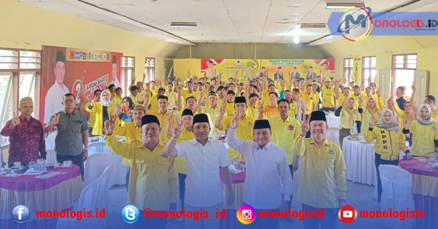 Golkar Lampung Barat Konsolidasi Menangkan Parosil-Mad Hasnurin