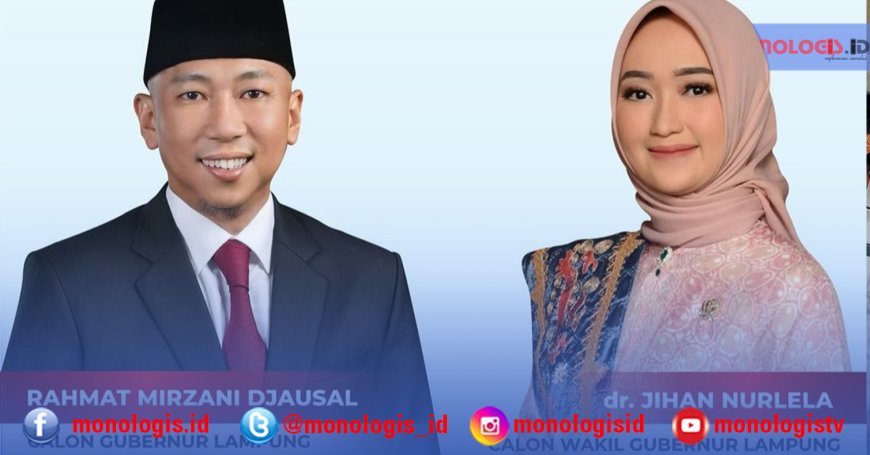 Elektabilitas Mirza-Jihan Ungguli Arinal-Sutono