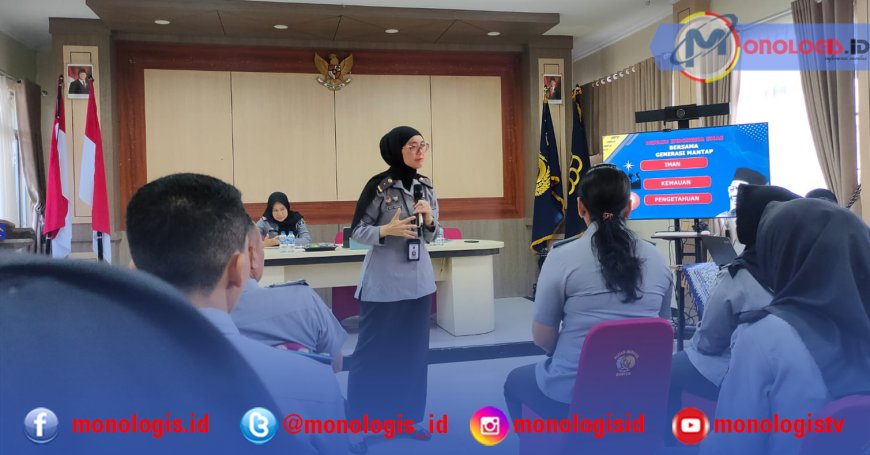 Kadiv Administrasi Beri Penguatan Tusi di Rupbasan dan Rutan Serang