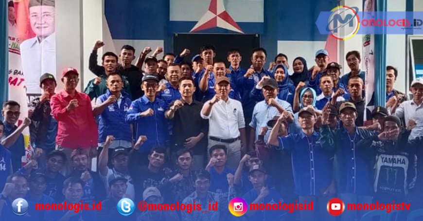 Demokrat Lampung Barat Rapatkan Barisan Menangkan Parosil-Mad Hasnurin
