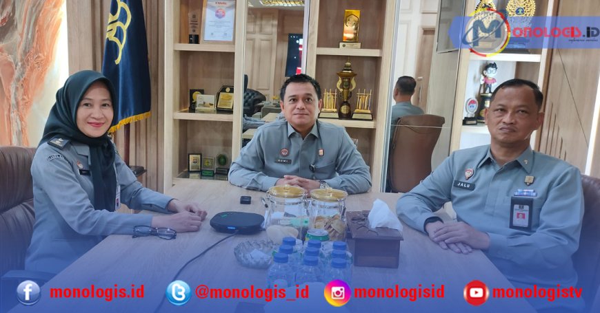 Kanwil Kemenkumham Banten Saksikan Pelantikan Pimti Pratama Kementerian Hukum