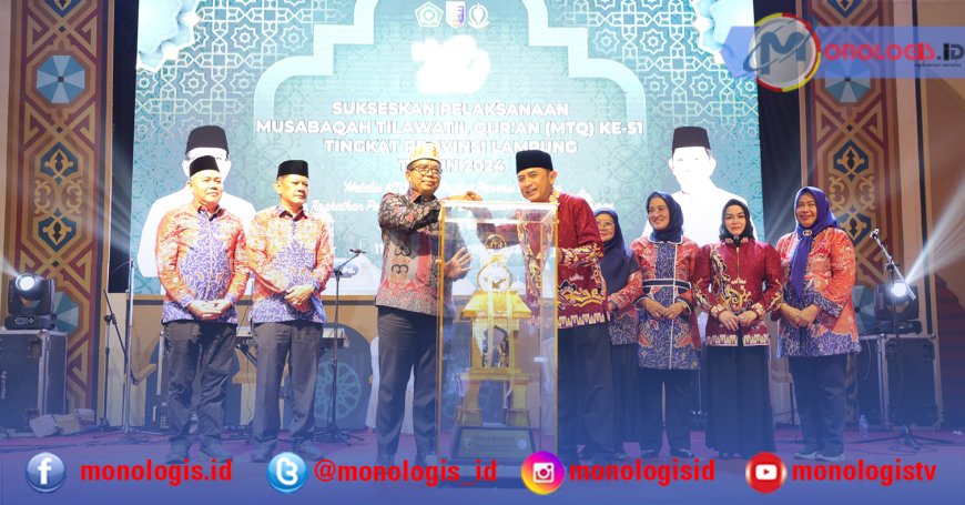 Bandarlampung Juara Umum MTQ Provinsi Lampung ke-51