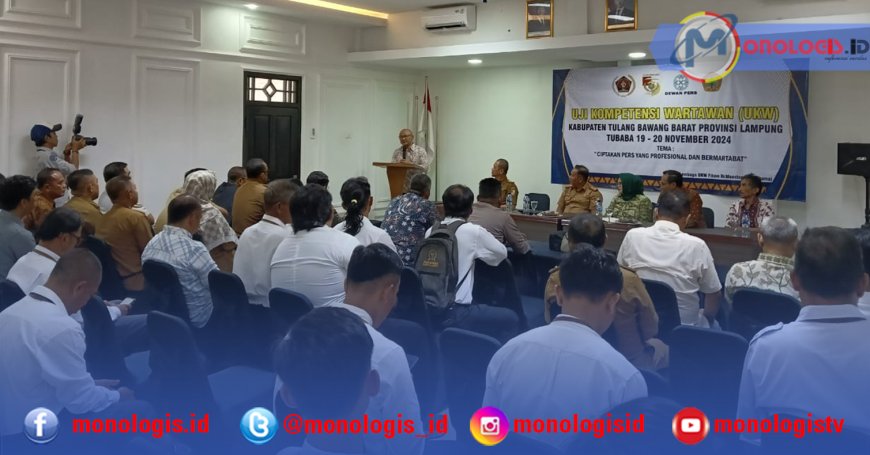 35 Wartawan Ikuti UKW di Tulanbawang Barat