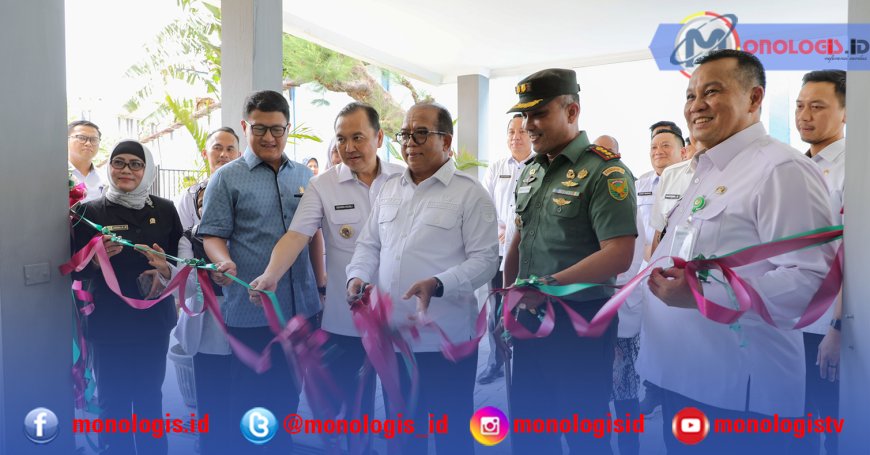 Pj Gubernur Lampung Resmikan Dua Gedung RSUDAM