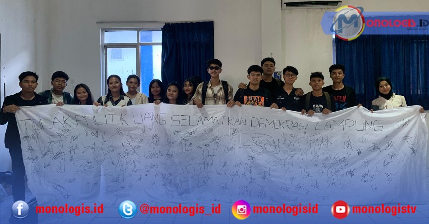 LMND Lampung Tolak Politik Uang di Pilkada 2024