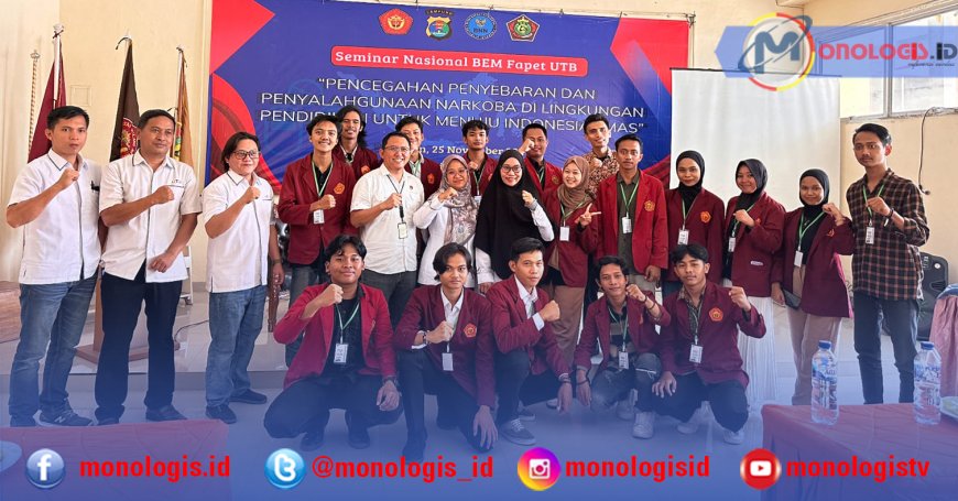 BEM Fakultas Peternakan UTB Gelar Semnas Pencegahan Narkoba