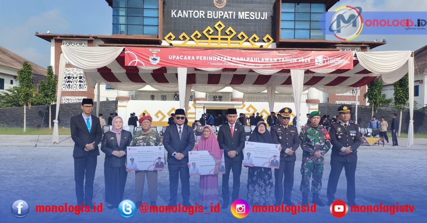 PJ Sekda Mesuji Wahyu Pimpin Upacara Hari Pahlawan ke-79