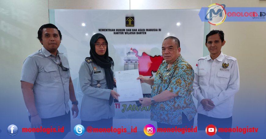 Tim Visitasi Komisi Informasi Banten Kunjungi Kanwil Kemenkumham