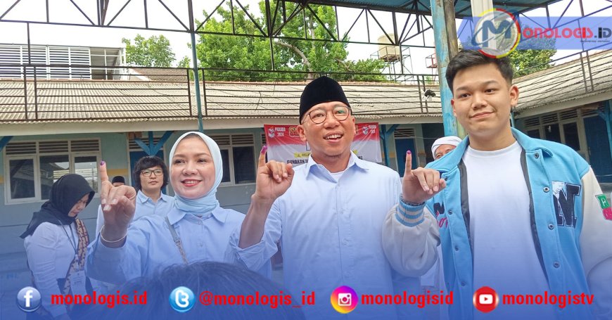 Sebelum ke TPS, Mirza Gelar Doa Bersama Keluarga