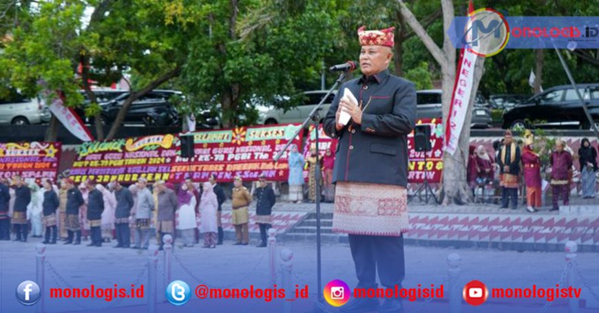 Nanang Ermanto: Jangan Melupakan Jasa Guru