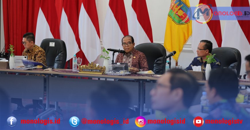 Pj Gubernur Lampung Minta Kepala OPD Jemput Bola ke Pusat