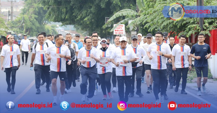 Pj Gubernur Lampung Lepas Peserta Gencarkan Run 2024