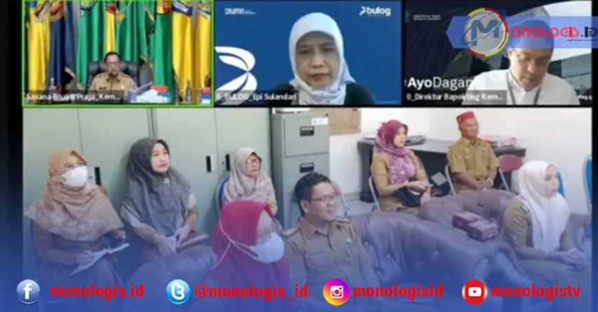 TPID Lampung Selatan Ikuti Rakor Pengendalian Inflasi Daerah