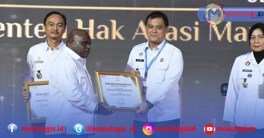 Kemenkumham Banten Raih Penghargaan Pembinaan Pelayanan Publik Ramah Kelompok Rentan