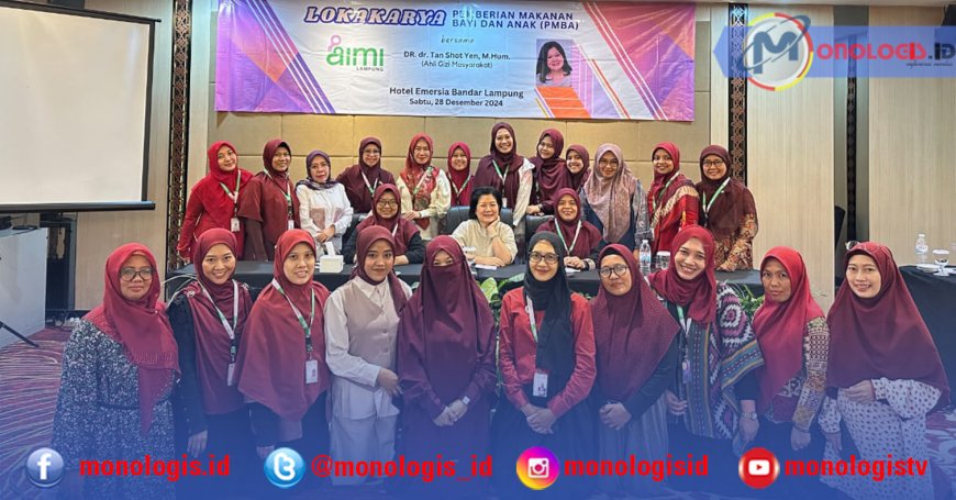 AIMI Lampung Gelar Talkshow dan Lokakarya Terkait Pemberian Makan Bayi dan Anak