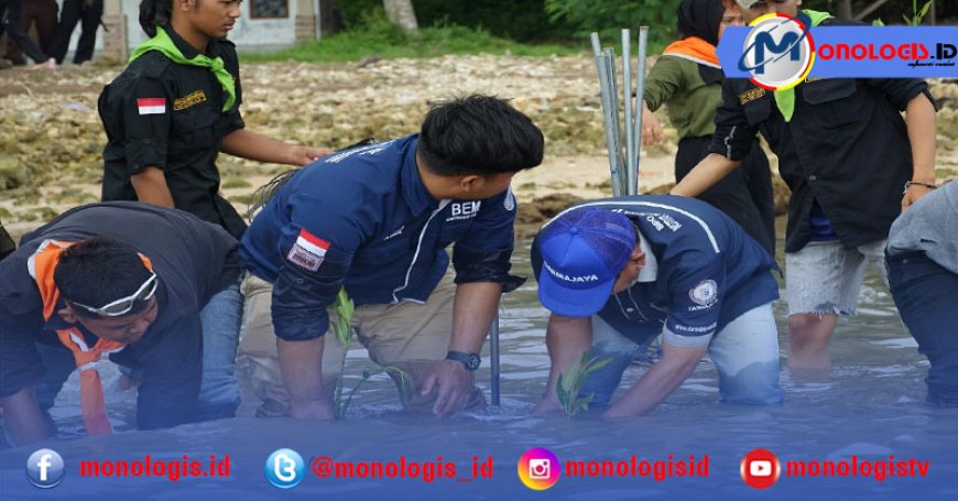 Kolaborasi Pecinta Alam Bandar Lampung: Selamatkan Pesisir dengan Penanaman 500 Mangrove