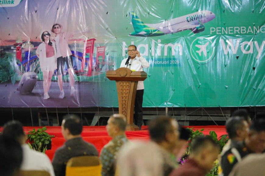 Luncurkan Penerbangan Perdana Rute Waykanan-Jakarta, Ini Harapan Pj Gubernur Lampung