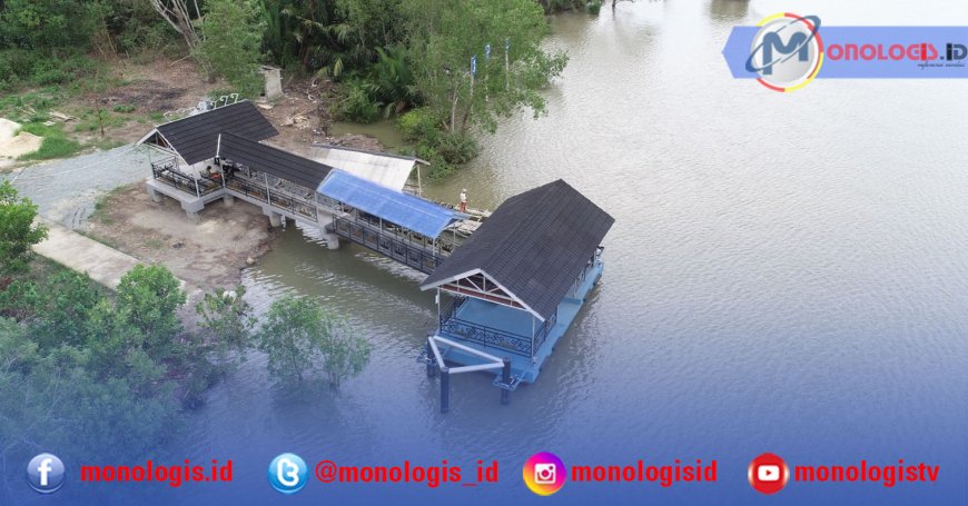 Telan Rp2,3 Miliar, Halte Sungai Mesuji Rampung Dikerjakan