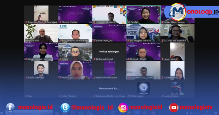 Webinar Inaugurasi IIB Darmajaya Bahas Inovasi Digital untuk Masa Depan Bisnis