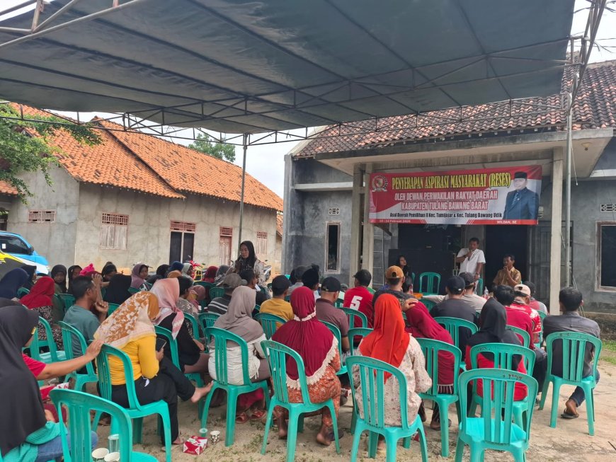 Wildan Serap Aspirasi Masyarakat Daya Sakti dan Sumber Rejo