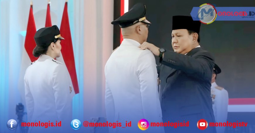 Rahmat Mirzani Djausal dan Jihan Nurlela Dilantik
