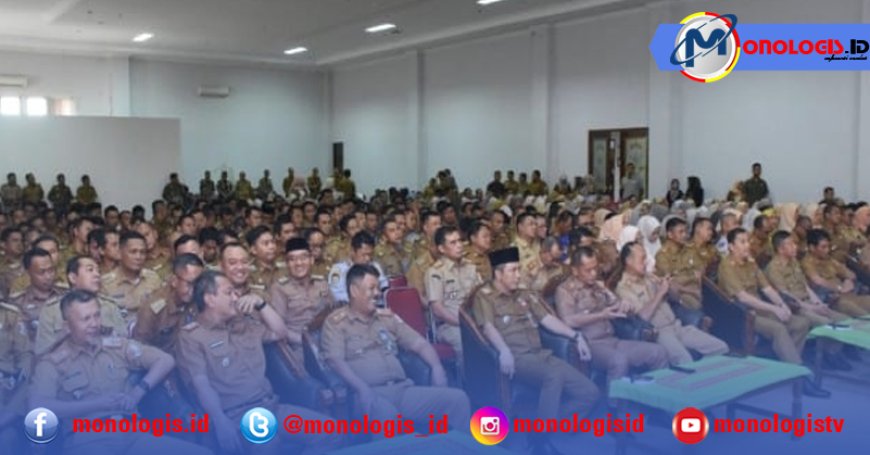 Bupati Novriwan Silaturahim dan Berikan Arahan Perdana Kepada Pejabat Tulangbawang Barat