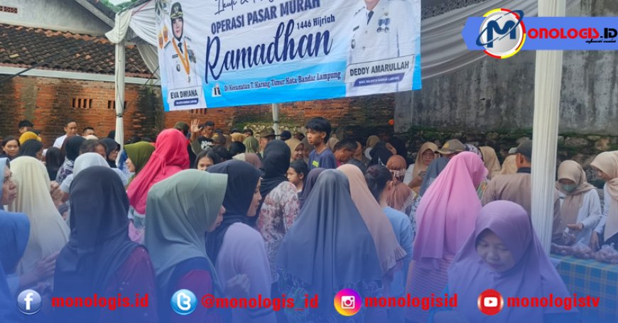 Ini Harapan Operasi Pasar Murah Pemkot Bandarlampung