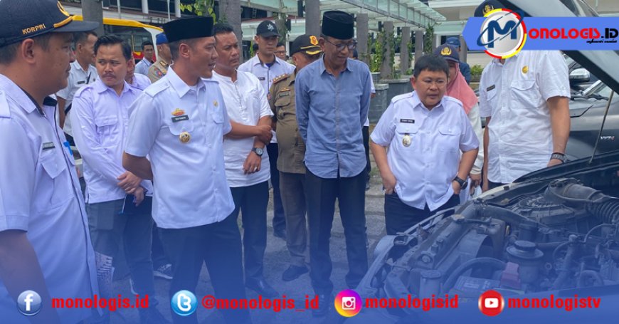 Bupati Pesisir Barat Periksa Semua Randis di Lingkungan Pemkab