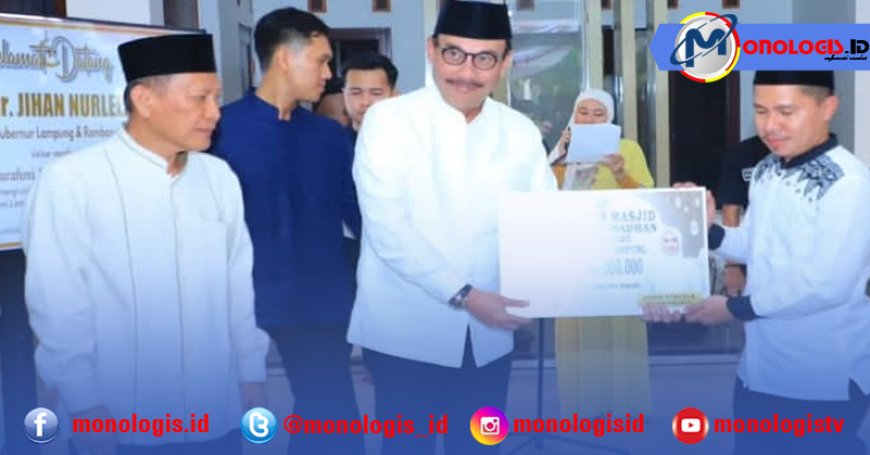 Bupati Qudrotul Sambut Tim Safari Ramadhan Pemprov Lampung di Tulangbawang