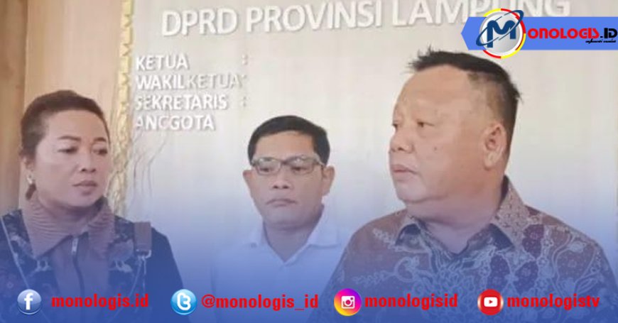 Komisi IV DPRD Lampung Minta Pemprov Selesaikan Tunda Bayar Pekerjaan