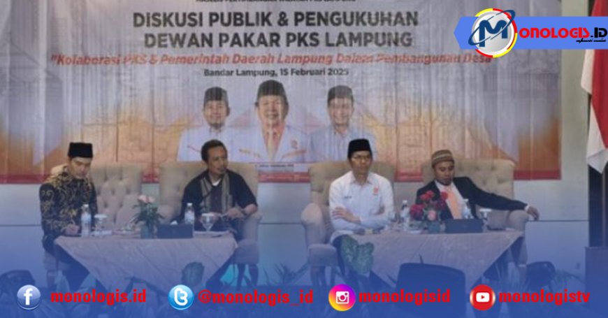 Diskusi Publik Ini Dihadiri Ketua Fraksi PKS DPRD Lampung