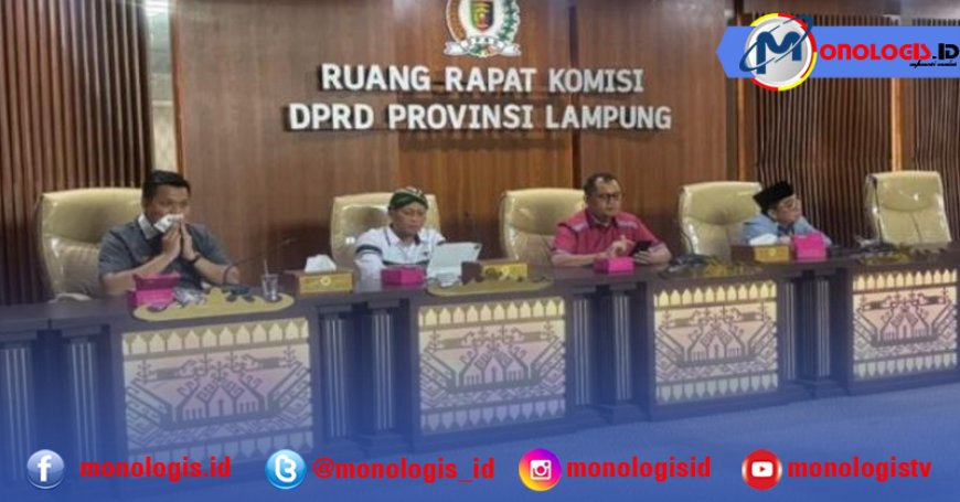 Pansus LHP BPK DPRD Lampung, Akan Berkordinasi Dengan BPK RI Perwakilan Lampung