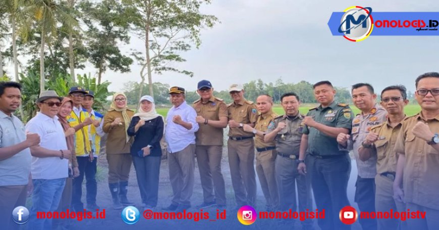 PJ Sekdakab Lamsel Bersama Anggota DPRD Lampung Tinjau Kondisi Banjir
