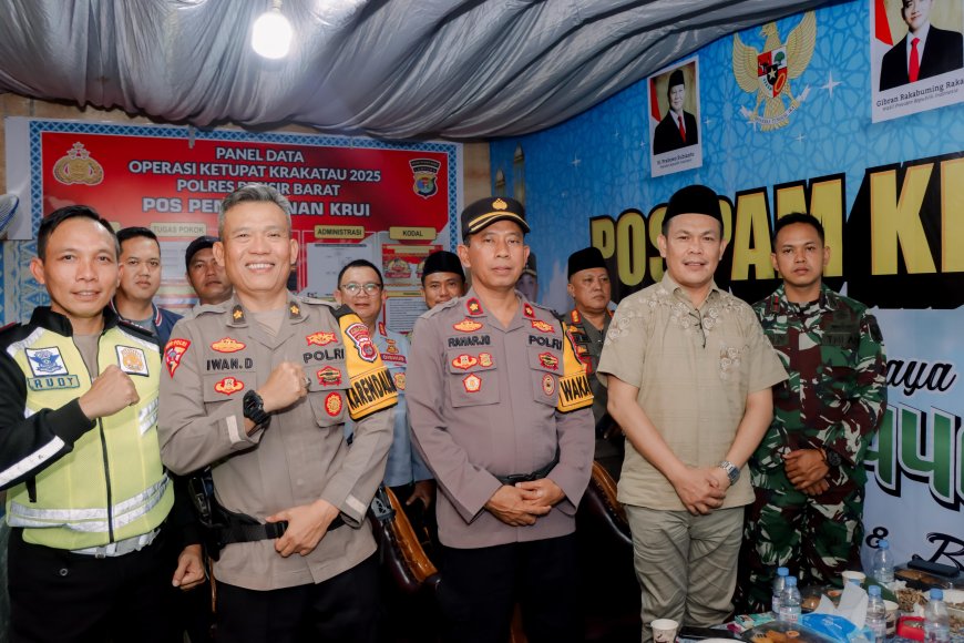 Pelayanan Posko Mudik 24 Jam, Arus Mudik di Pesisir Barat Aman dan Lancar