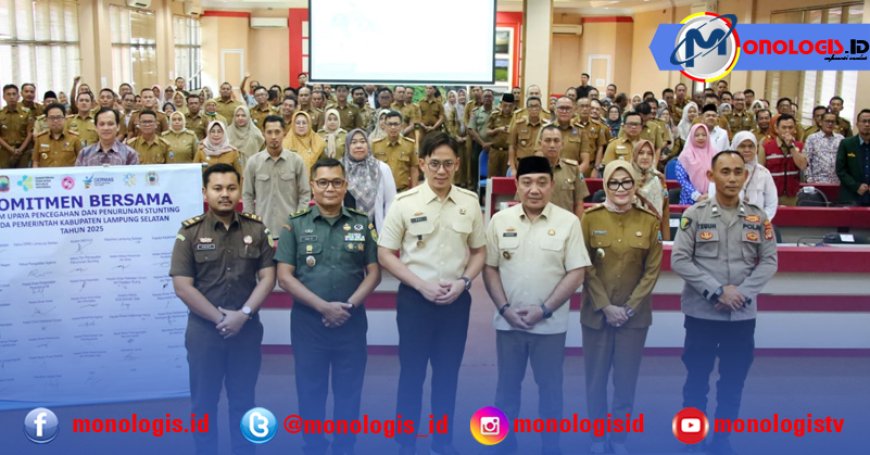 15 Desa Lokus Stunting Ditetapkan oleh Pemkab Lampung Selatan  Untuk Tahun 2026