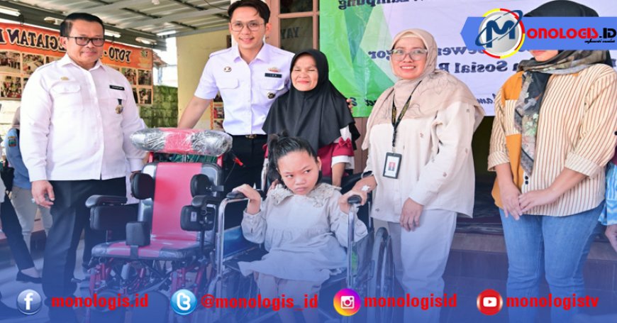 102 PPKS Terima Bantuan Atensi, Disalurkan Langsung Oleh Bupati Egi di Kecamatan Natar