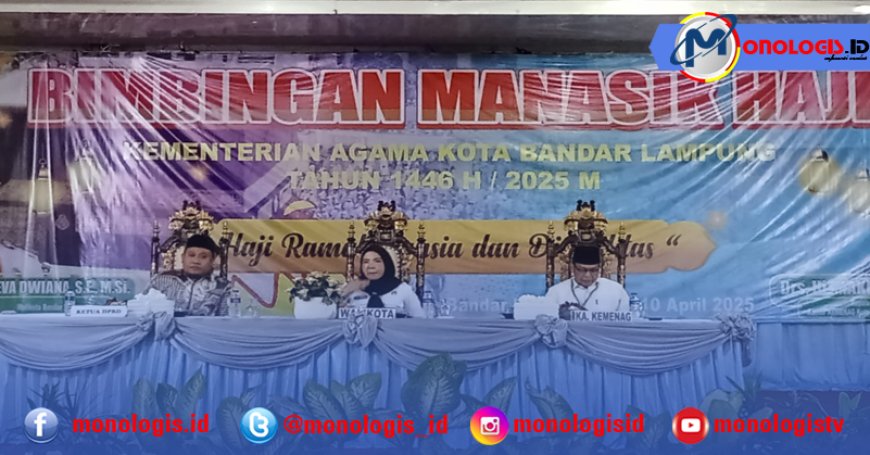 1.471 Calon Haji Bandarlampung Laksanakan Bimbingan Manasik Haji