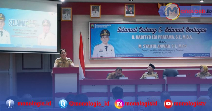 Bupati-Wabup Lampung Selatan Briefing Perangkat Daerah