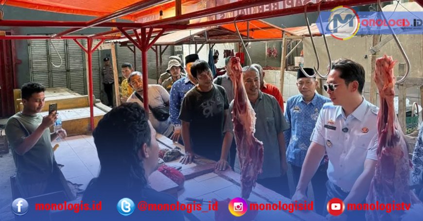 Bupati Lampung Selatan Sidak Pasar Sidomulyo